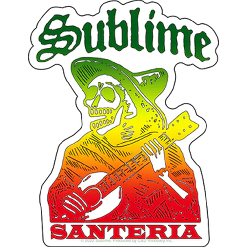 Sublime Santeria 3.9"x5" Sticker