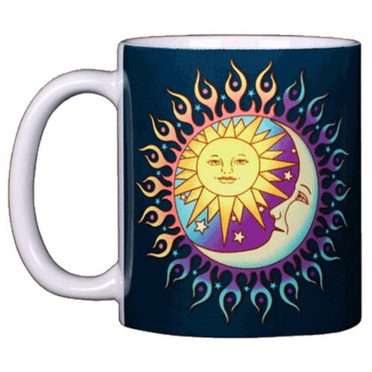 Sun Moon & Stars Ceramic Mug