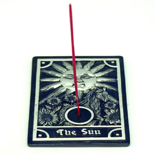 Sun Tarot Card Incense Burner