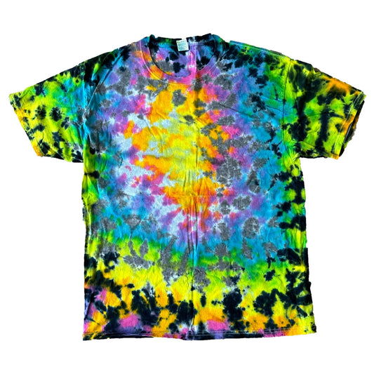 Too Heady Crew Peeps Scrunch Tie Dye T-Shirt