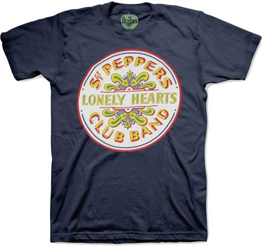 The Beatles Lonely Heart Club Band Logo T-Shirt SALE