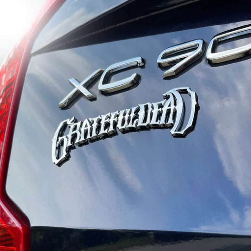 The Grateful Dead Badge - Chrome