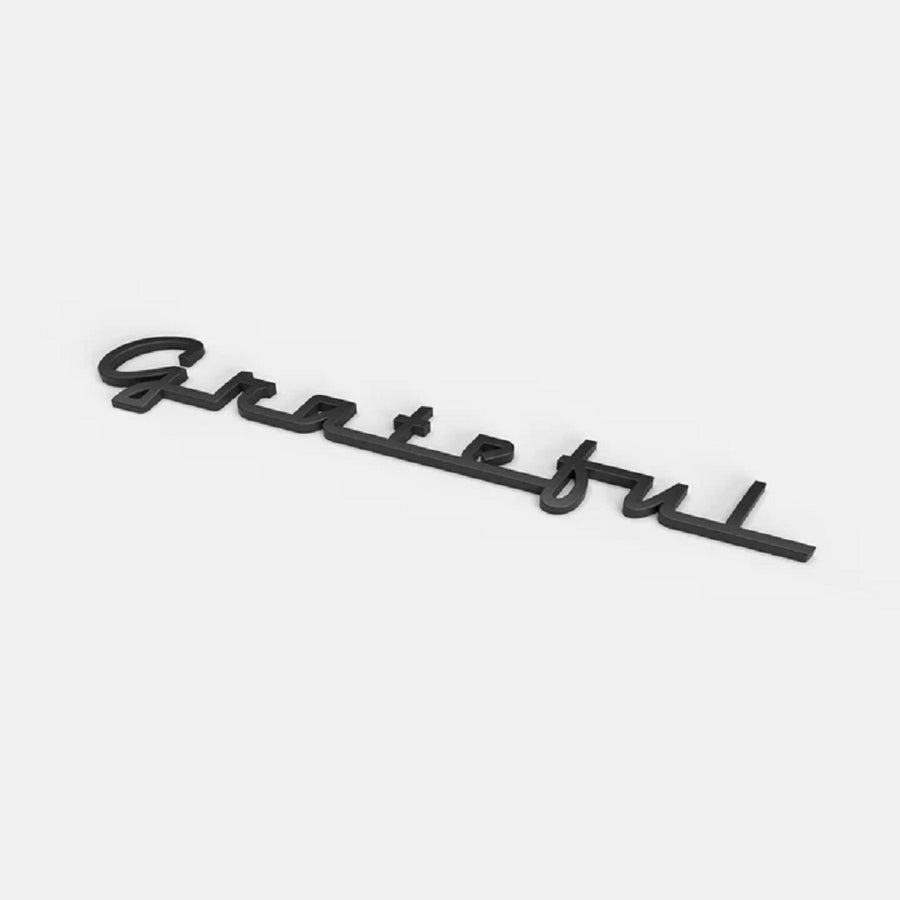 The Grateful Dead Grateful Badge - Black