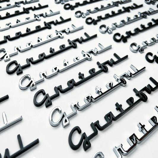 The Grateful Dead Grateful Badge - Black