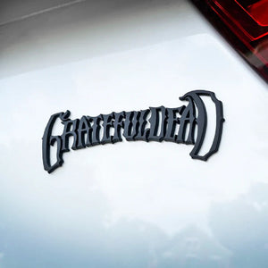 The Grateful Dead Logo Badge - Black