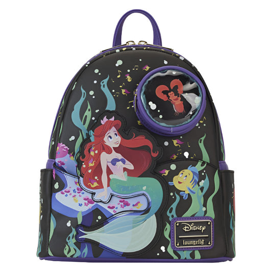 Loungefly The Little Mermaid 35th Anniversary Life is the Bubbles Mini Backpack SALE