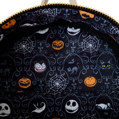 Loungefly The Nightmare Before Christmas Mayor with Plans Cosplay Lenticular Mini Backpack SALE