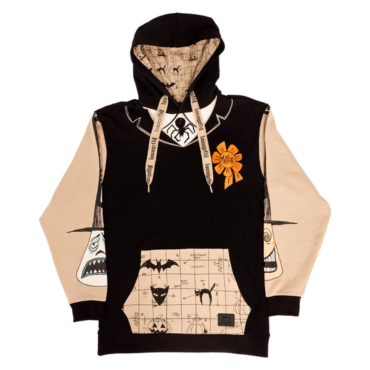 Loungefly The Nightmare Before Christmas Mayor Cosplay Glow Unisex Hoodie SALE