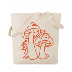 Three Little Mushrooms Tote Bag