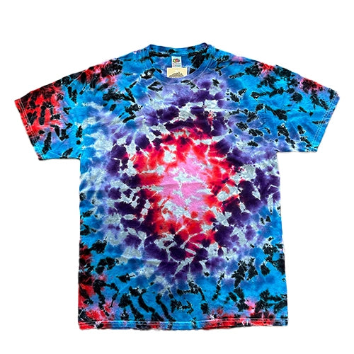 Too Heady Crew Berry Scrunch Tie Dye T-Shirt