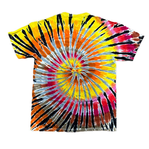 Too Heady Crew Molten Spiral Tie Dye T-Shirt