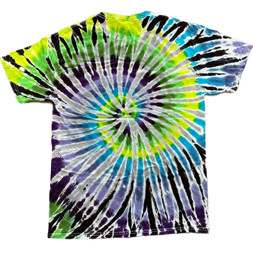Too Heady Crew Noxious Spiral Tie Dye T-Shirt