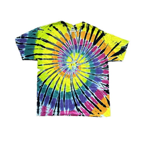 Too Heady Crew Peeps Spiral Tie Dye T-Shirt