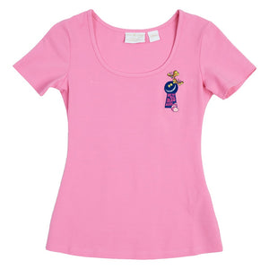 Stitch Shoppe Alice in Wonderland Mad Keyhole Kelly Top SALE
