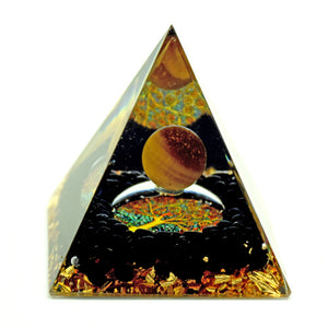 Tree of Life with Globe Orgonite Pyramid SALE