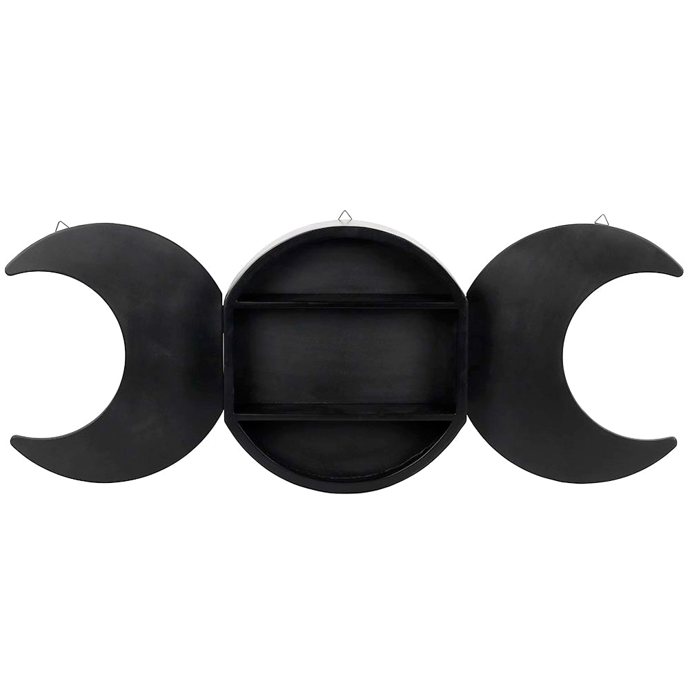 Triple Moon Shelf - Black