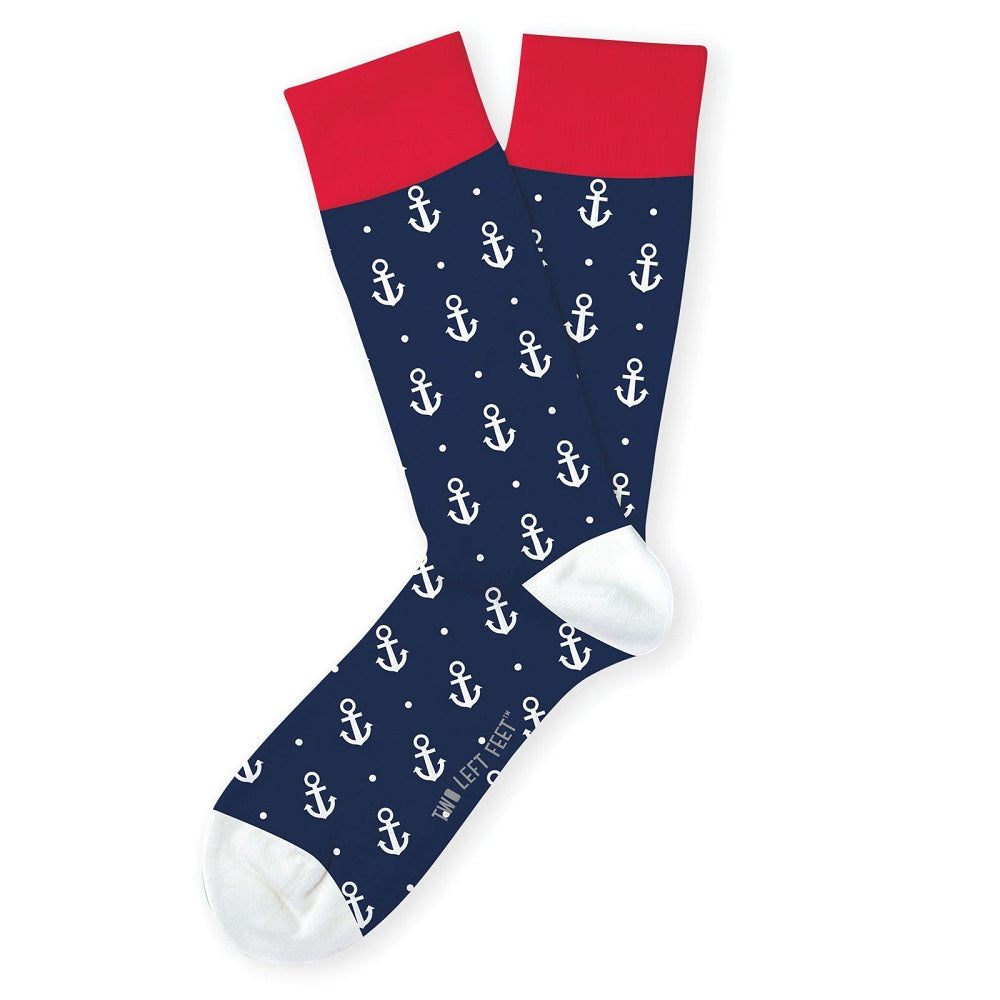 Two Left Feet Socks - Anchors Away SALE