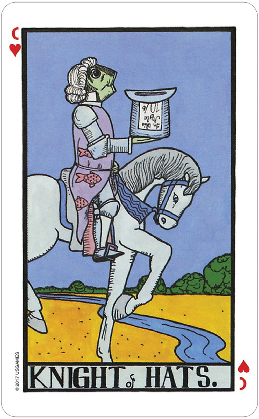 The Wonderland Tarot Deck in Tin