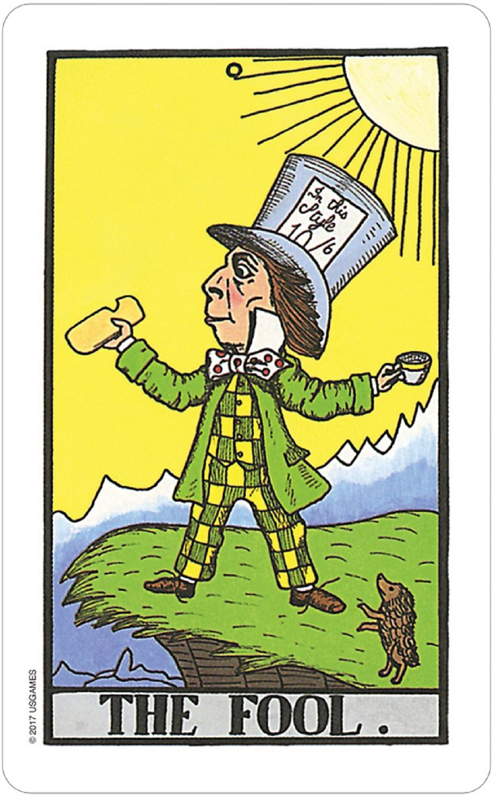 The Wonderland Tarot Deck in Tin