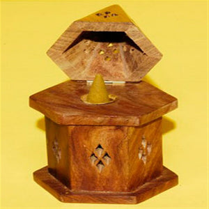 Wood Cone Burner with Storage