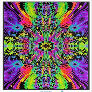 Wormhole Blacklight Poster