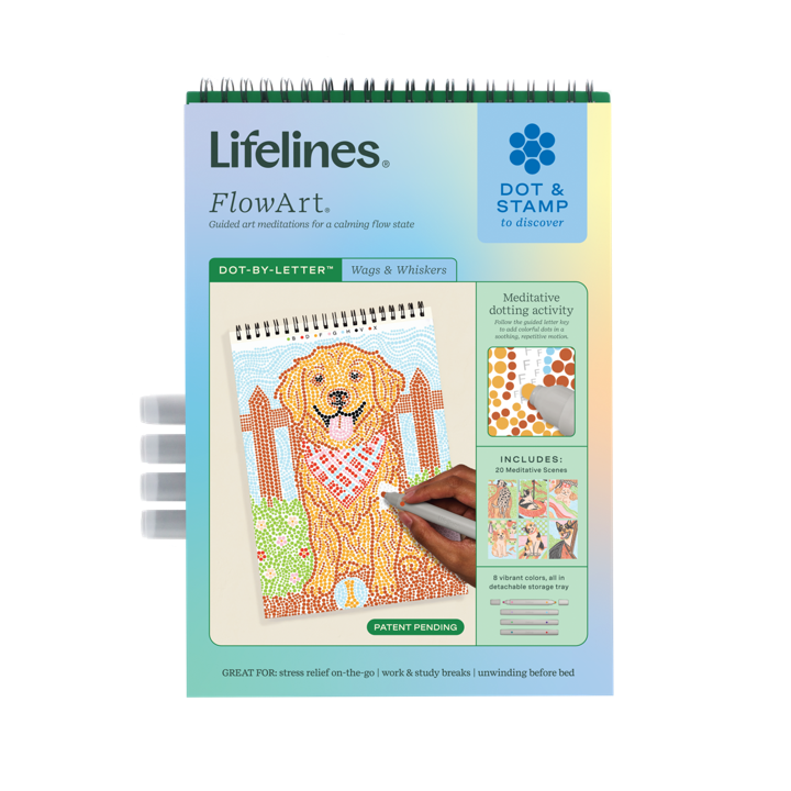 Lifelines™ FlowArt: Dot-By-Letter Wags & Whiskers