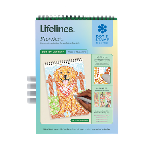 Lifelines™ FlowArt: Dot-By-Letter Wags & Whiskers