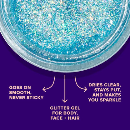 Unicorn Snot The Original Glitter Gel - Sky-Blue