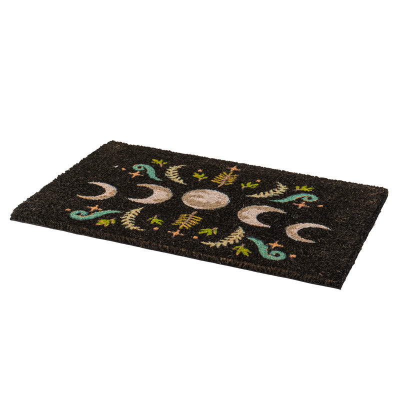 Dark Forest Moon Phase Doormat