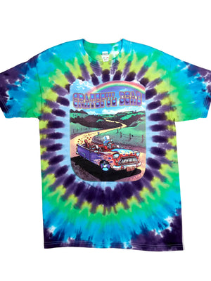 Grateful Dead Truckin' to Buffalo Tie Dye T-Shirt
