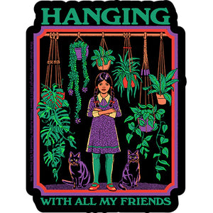 Steven Rhodes Hanging with All My Friends Sticker