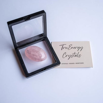 TruEnergy Rose Quartz Palm Stone - 2"-3"