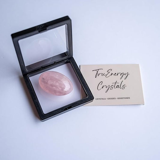 TruEnergy Rose Quartz Palm Stone - 2"-3"