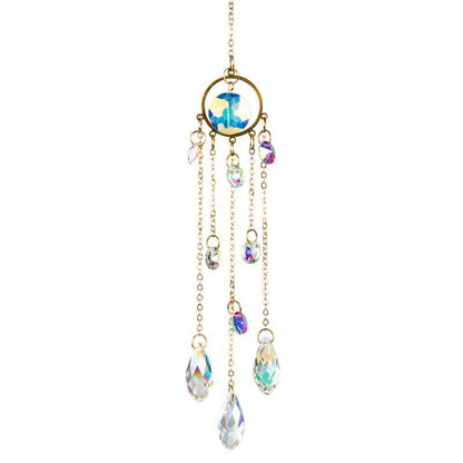 Tear Drop Hanging Crystal Suncatcher