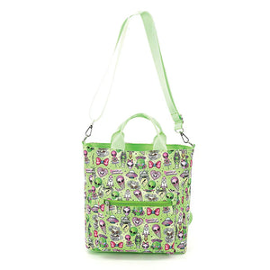 Alien Collage Convertible Backpack