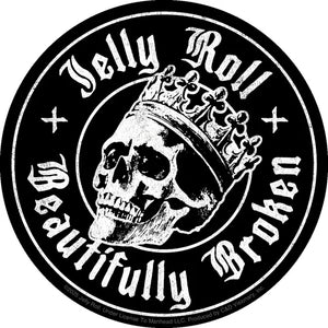 Jelly Roll Beautifully Broken Sticker