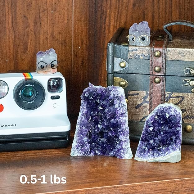 TRUENERGY Natural Amethyst Crystal Cluster