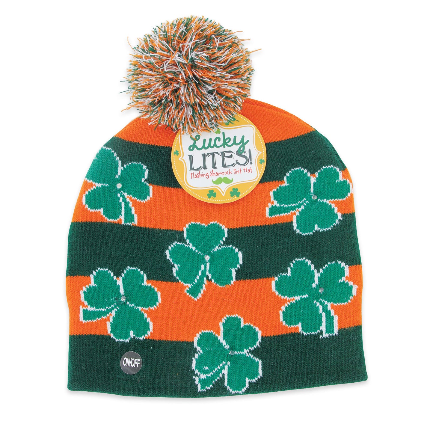 St. Pats Light Up Knit Hat - Assorted Colors SALE