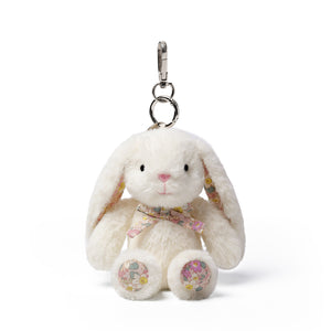 McHugs Cream Bunny Rabbit Stuffed Animal Bag Charm