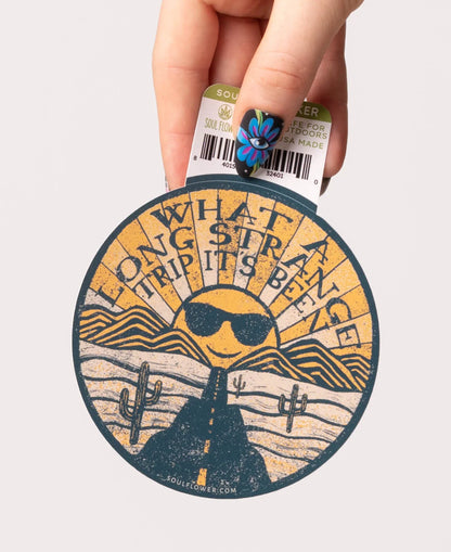 Soul Flower Long Strange Trip Sticker