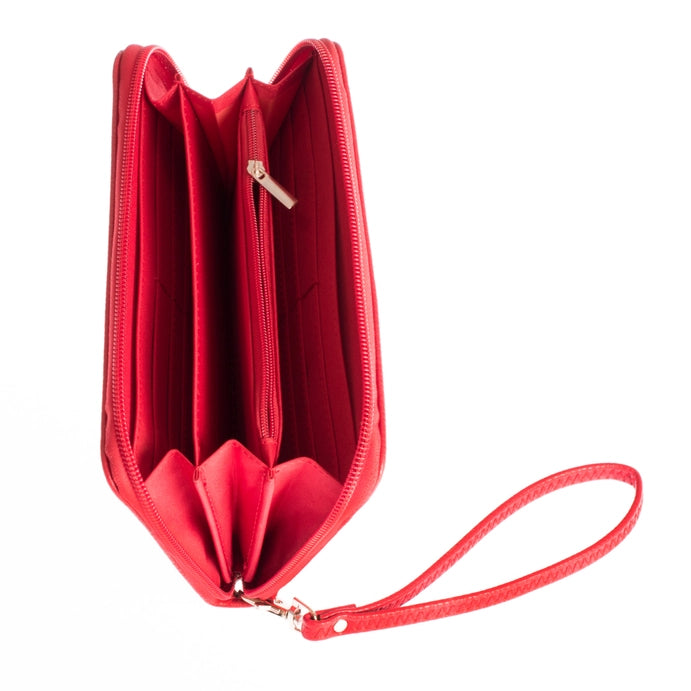 MLB St. Louis Cardinals Pebble Organizer Zip Wallet