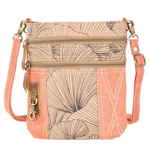 Clea Ray Botanical Print Crossbody Bag