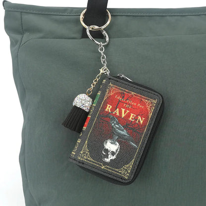 The Raven Book Bag Charm Coin Purse