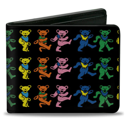 Grateful Dead Dancing Bears Bi-Fold Wallet