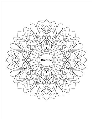 Mindfulness Mandalas Coloring Book