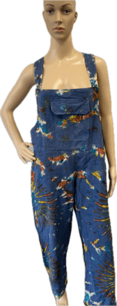 Tie Dye Bib Overalls
