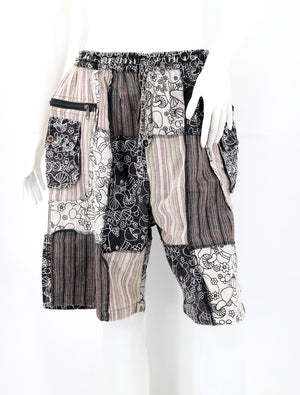 Shroom Patchwork Shorts