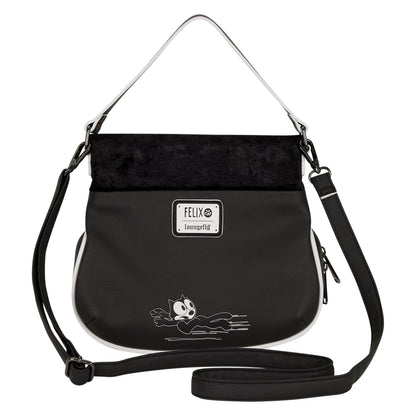 Loungefly Felix the Cat Crossbody Bag with Lenticular Coin Bag
