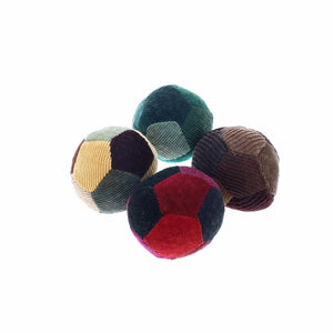 Patchwork Corduroy Hacky Sack