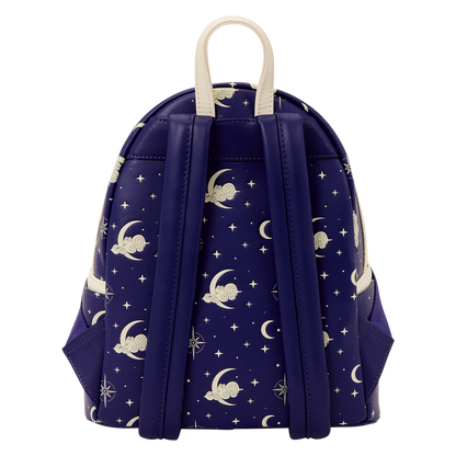 Loungefly Nightmare Before Christmas Jack and Sally Night Sky Mini Backpack
